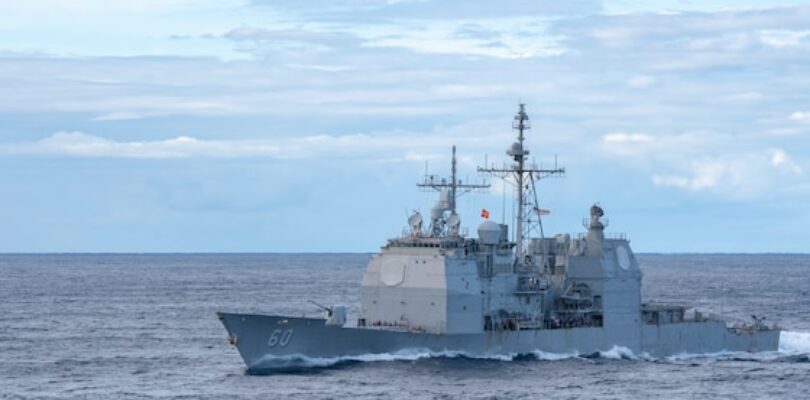 USS Normandy Arrives in Piraeus, Greece