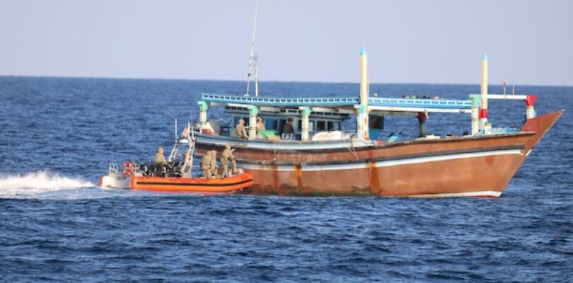 U.S. Coast Guard Cutter Seizes Illegal Narcotics in Gulf of Oman
