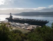 World’s Largest Aircraft Carrier Arrives in Souda Bay