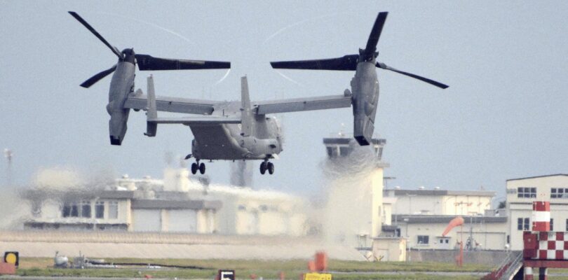 US Military Grounds Entire Fleet of Osprey Aircraft Following a Deadly Crash off the Coast of Japan