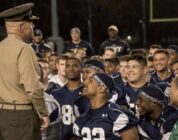 Nearly half of Naval Academy football players become Marines