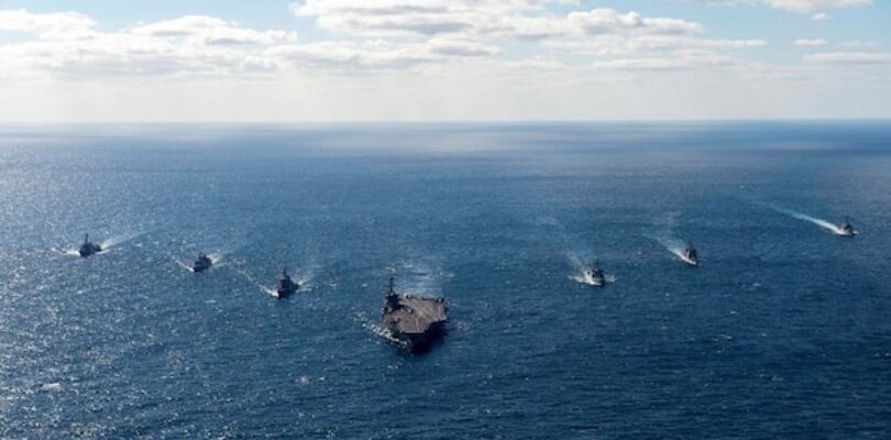 Japan, Republic of Korea, U.S. Navies Partner in Trilateral Maritime Exercise