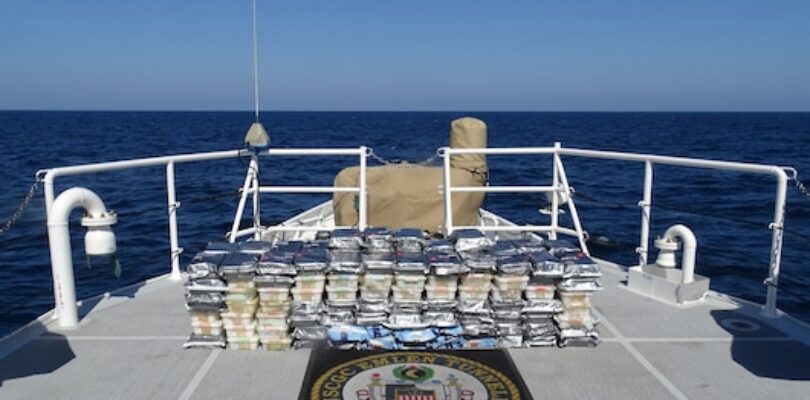 Illegal Drugs Seized by CMF French-led Combined Task Force 150 in Arabian Sea