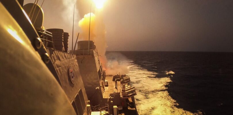 USS Carney shoots down missile in first attack on Navy since October