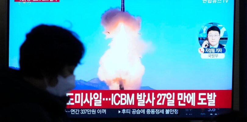North Korea launches suspected intermediate-range ballistic missile