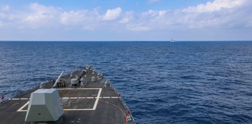 U.S., Japan and Australia Conduct Trilateral Operations