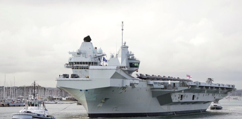 UK carrier suffers propeller problem, sidelined for NATO exercise