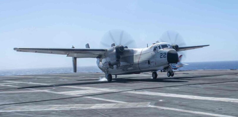 Navy Greyhound Aircraft, Slated for Retirement, Are Now Filling Vital Role of Grounded Ospreys