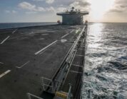 USS Hershel “Woody” Williams (ESB 4) arrives in Tema, Ghana