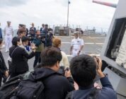 USS Rafael Peralta Conducts Port Visit in Ishigaki, Japan