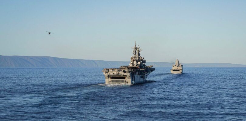 Pentagon abandons effort to scale down amphibious ship design