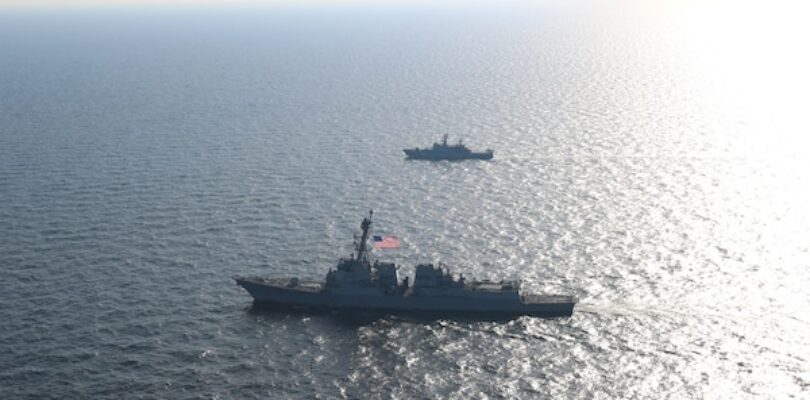 USS Paul Ignatius (DDG 117) Operates in the Baltic with Finnish Navy Ship Uusimaa (05)