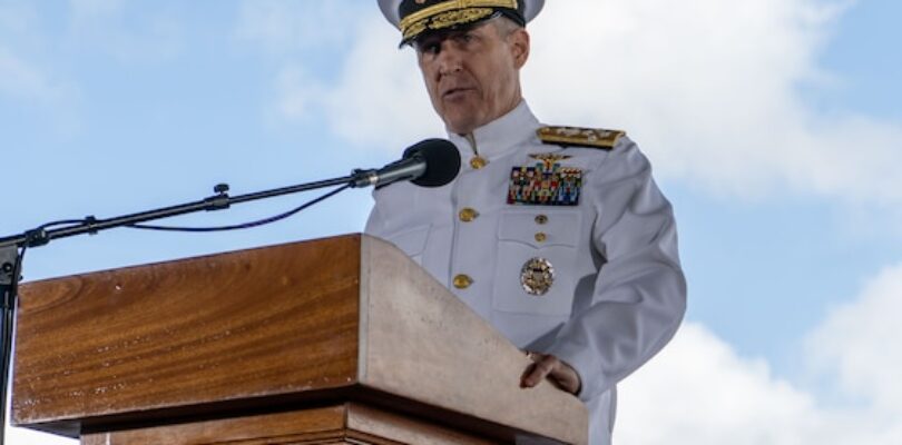 COMPACFLT Holds Change of Command Ceremony in Pearl Harbor