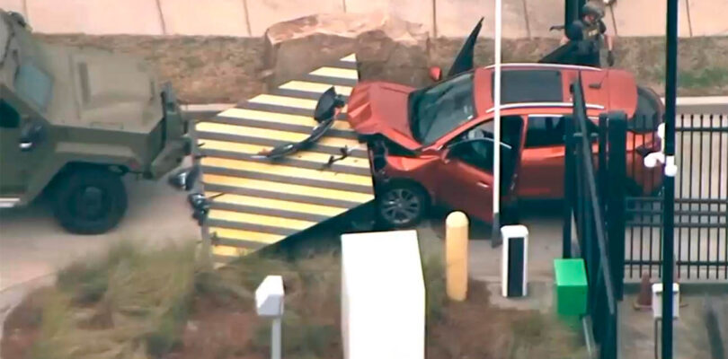Navy Veteran Accused of Ramming Vehicle into Barrier at Front Gate of FBI Atlanta Office