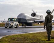 First MQ-4C Triton drone arrives at Naval Air Station Sigonella