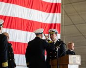 VRM-40 Welcomes New Leadership During May Change of Command Ceremony