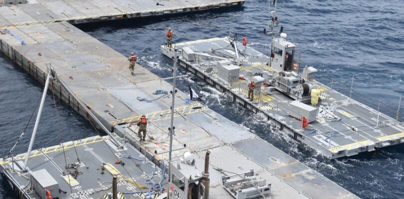 2 Navy Destroyers Will Help Protect Military’s Gaza Aid Pier, Official Confirms