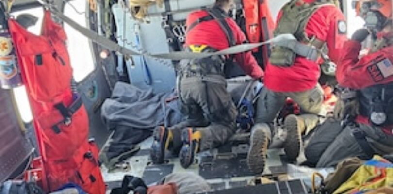 Whidbey SAR Airlifts Soldier to St. Joseph’s Hospital