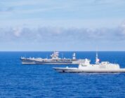 U.S. 7th Fleet, Blue Ridge Team Conduct Maneuvering Exercise with French Navy