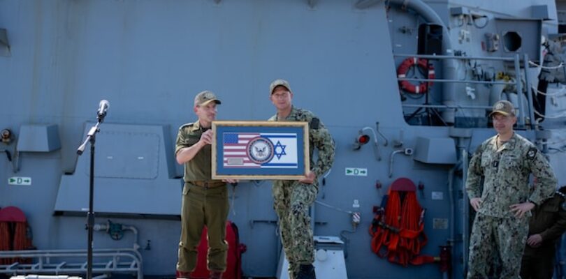Israeli Defense Force Deputy Chief Visits USS Carney