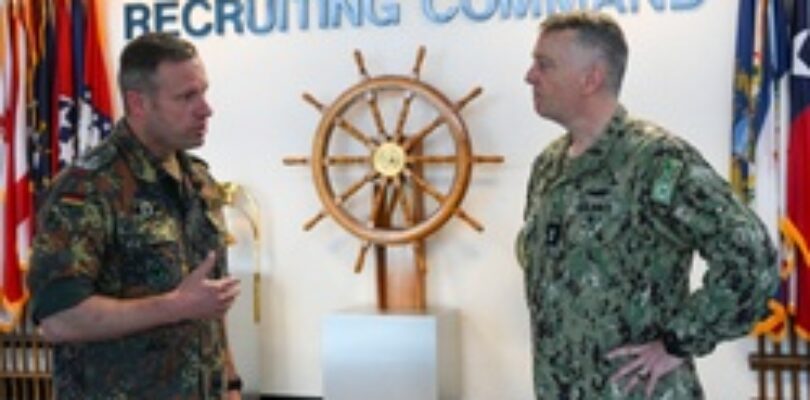 Commander, Navy Recruiting Command welcomes German Armed Forces Recruiting Department [Image 1 of 4]