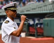 Navy Recruiting Command Throws First Pitch at Red Birds Game [Image 3 of 7]