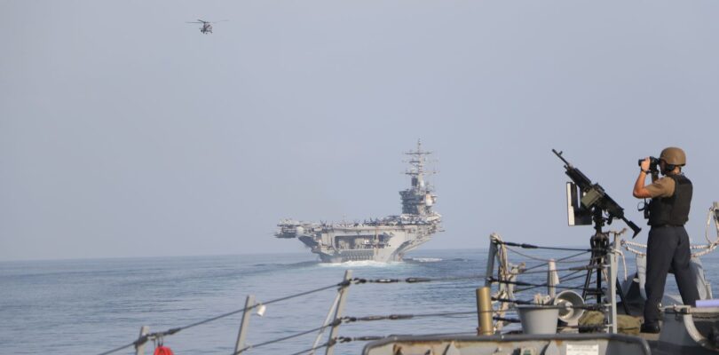 Ike carrier heads home as Houthi attacks continue in the Red Sea