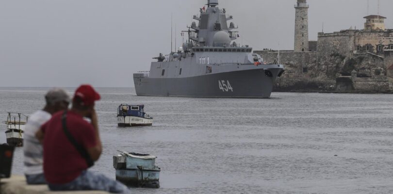 Navy Deployed 3 Destroyers, Planes to Monitor Russian Submarine and Frigate Off Florida Coast