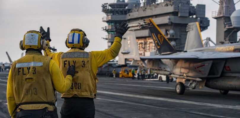 A US carrier has repelled Houthi attacks for months. Will it hold up?