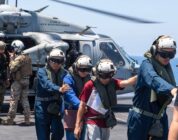 Navy rescues crew from merchant vessel struck by Houthis in Red Sea