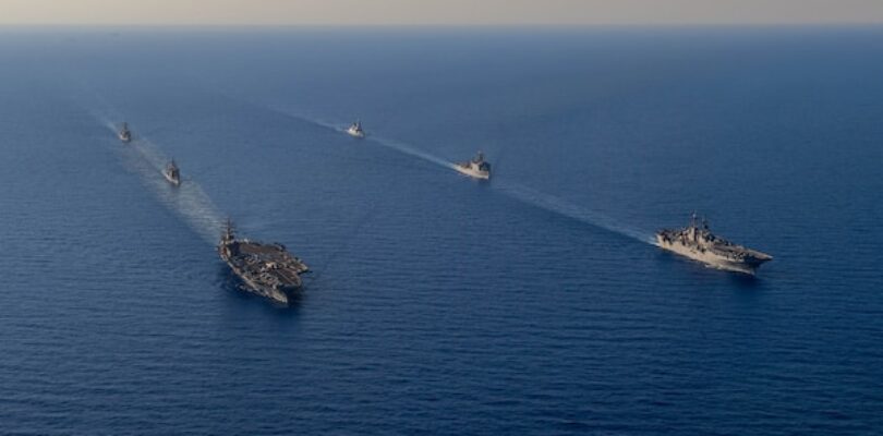 U.S. Sixth Fleet Conducts Bilateral Operations with IKECSG and WSP ARG