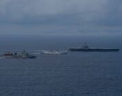 The Theodore Roosevelt Carrier Strike Group conducts joint maritime activity with Indian Forces