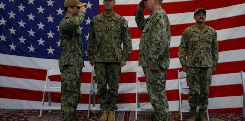 Task Force 59 Holds Change of Command Ceremony