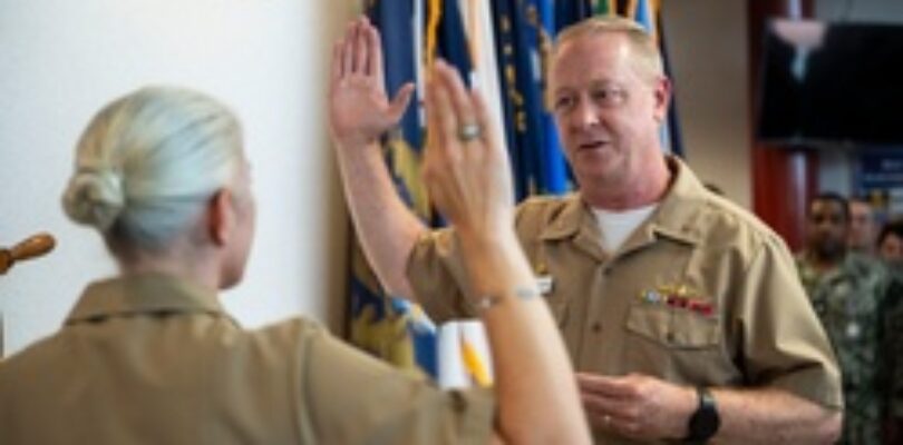 Navy Recruiting Command Chief Of Staff Frocking Ceremony [Image 3 of 8]