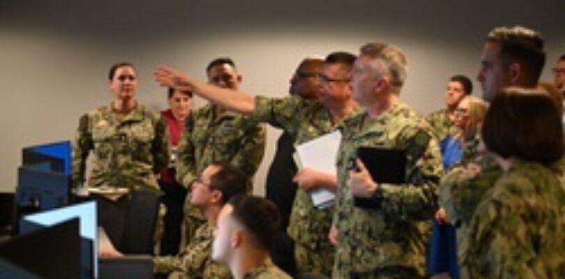 Rear Adm. Jennifer S. Couture visits NRC [Image 3 of 3]