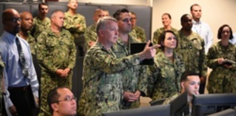 Rear Adm. Jennifer S. Couture visits NRC [Image 1 of 3]