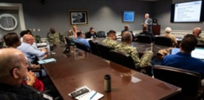 NETC Inspection Group Meets with CNRC Staff [Image 2 of 3]