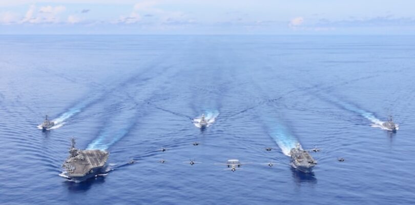 U.S. Navy and Italian Navy Conduct First Indo-Pacific Multi-Large Deck Event