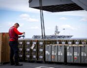 Bombs Away: IKE Completes Tri-Carrier Ammo Off-Load