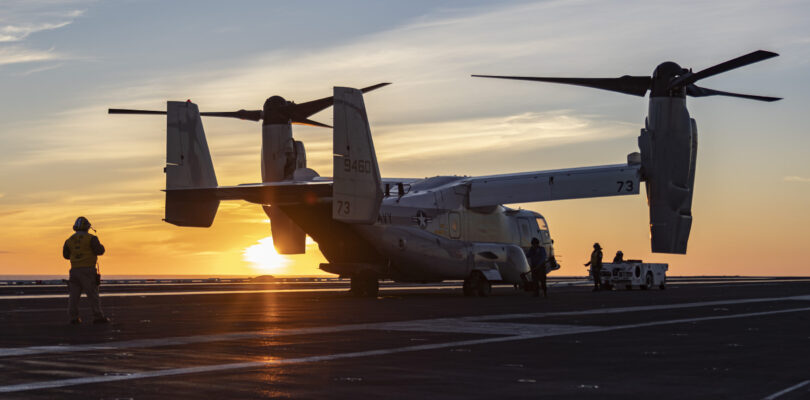 USS Abraham Lincoln arrives in Middle East