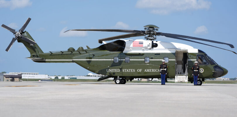 Biden takes first ride in new Marine One as Sikorsky wraps delivery