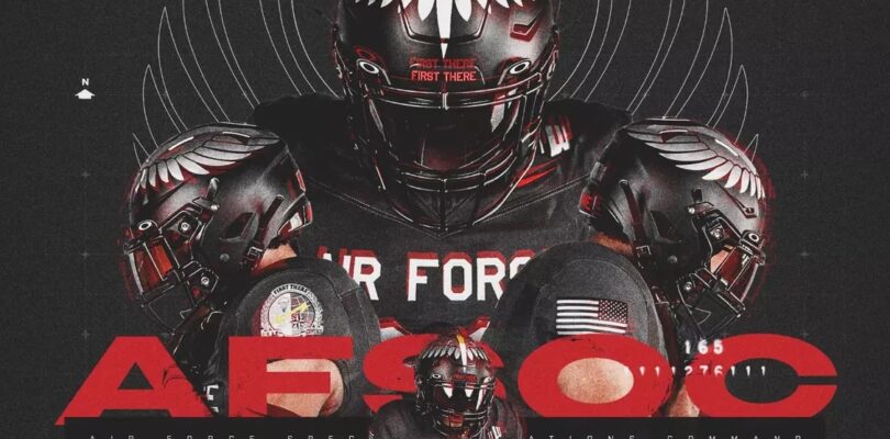 Air Force Falcons unveil glorious AFSOC-themed football unis