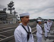 USS Ronald Reagan arrives at new homeport in Bremerton, Washington