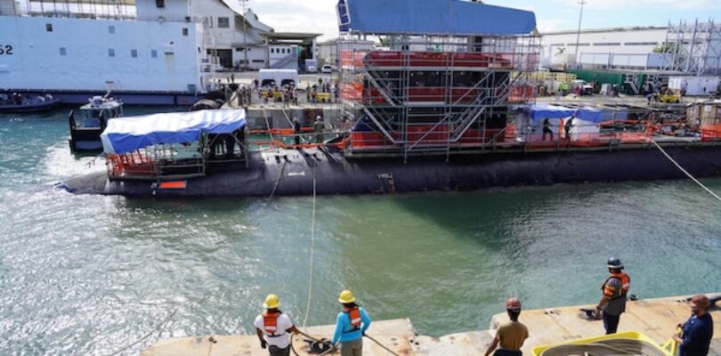 Pearl Harbor Naval Shipyard Begins USS North Carolina Submarine Maintenance