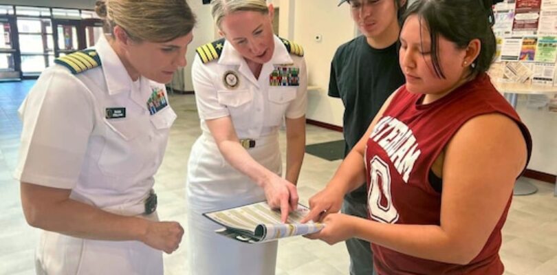 Navy Medicine inspires future medical professionals during first visit to Navajo Technical University