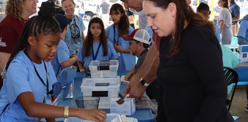 NAVFAC Volunteers Help Develop Future Engineers as part of NAS Oceana Outdoor STEM Laboratory