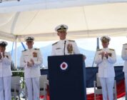 Anderson relieves Ishee as Commander, U.S. Sixth Fleet