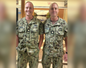 Navy twin brothers start and end 30-year careers side by side