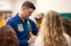 US Navy Blue Angels visit Damonte Ranch High School [Image 1 of 2]