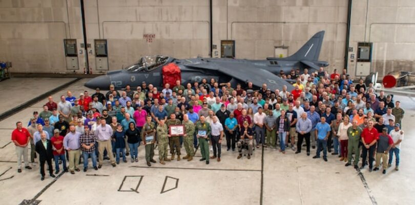 FRCE delivers final AV-8 Harrier to fleet